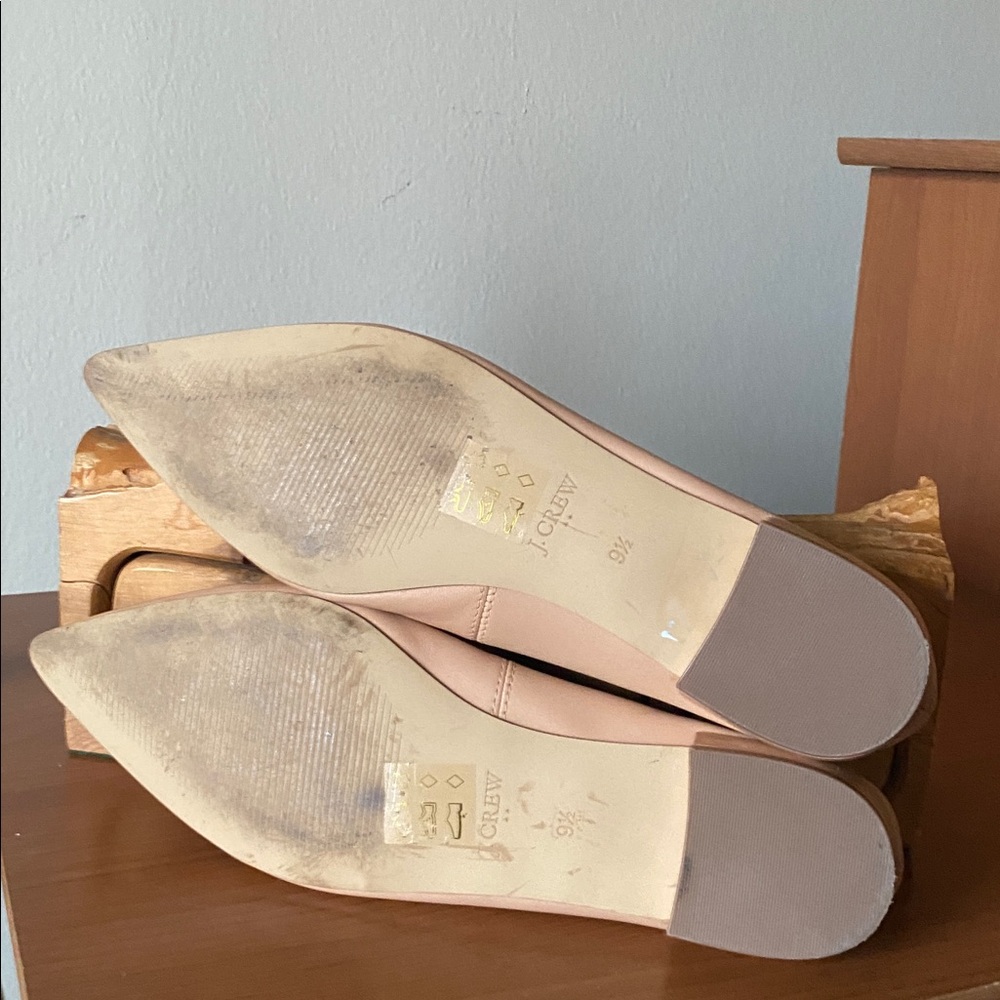 Marina Leather Pointy-Toe Flats - Picture 5 of 8